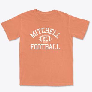 Mitchell High School Classic Football Premium Heavyweight T-shirt