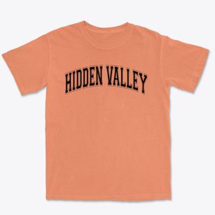 Hidden Valley Middle School Varsity Arch Premium Heavyweight T-shirt