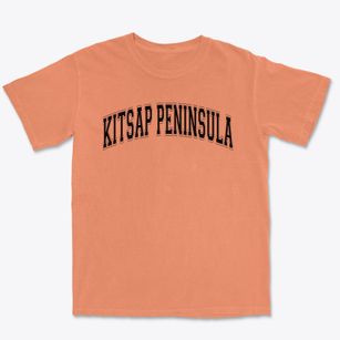 Kitsap Peninsula Vocational Skill Center Varsity Arch Premium Heavyweight T-shirt