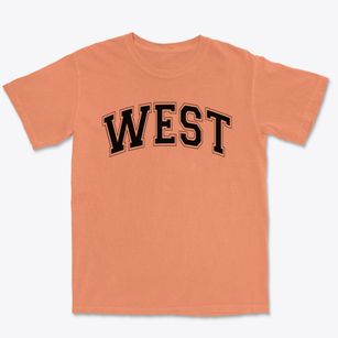 West High School Varsity Arch Premium Heavyweight T-shirt