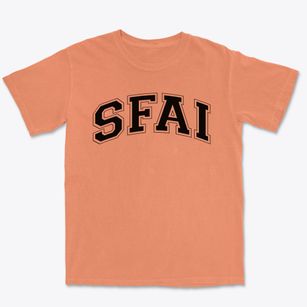 San Francisco Art Institute Varsity Arch Premium Heavyweight T-shirt