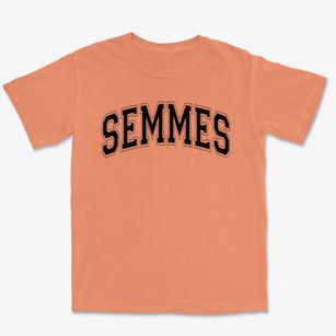 Semmes Middle School Varsity Arch Premium Heavyweight T-shirt
