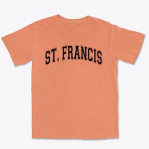 Saint Francis Catholic Academy Varsity Arch Premium Heavyweight T-shirt