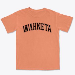 Wahneta Elementary School Varsity Arch Premium Heavyweight T-shirt
