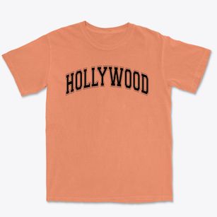 Hollywood Elementary School Varsity Arch Premium Heavyweight T-shirt