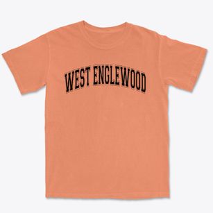 West Englewood Christian School Varsity Arch Premium Heavyweight T-shirt