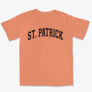 St. Patrick High School Varsity Arch Premium Heavyweight T-shirt