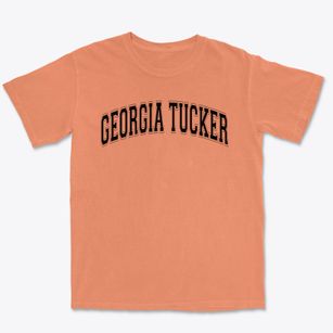Georgia Tucker Elementary School Varsity Arch Premium Heavyweight T-shirt