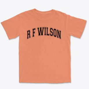 R F Wilson Elementary School Varsity Arch Premium Heavyweight T-shirt