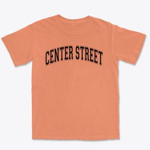 Center Street Elementary School Varsity Arch Premium Heavyweight T-shirt