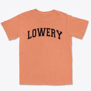 Lowery Elementary School Varsity Arch Premium Heavyweight T-shirt
