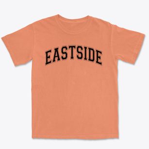 Eastside Baptist Academy Varsity Arch Premium Heavyweight T-shirt