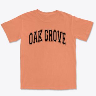Oak Grove High School Varsity Arch Premium Heavyweight T-shirt