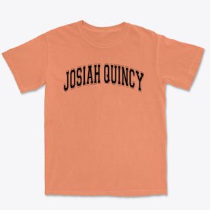 Josiah Quincy Elementary School Varsity Arch Premium Heavyweight T-shirt