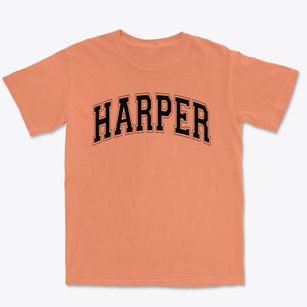 Harper High School Varsity Arch Premium Heavyweight T-shirt