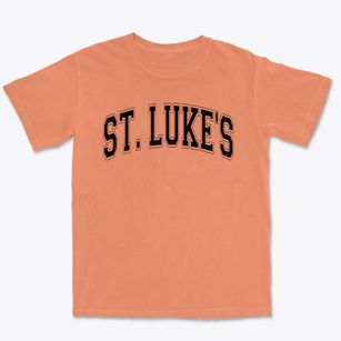 Saint Luke's Catholic School Varsity Arch Premium Heavyweight T-shirt