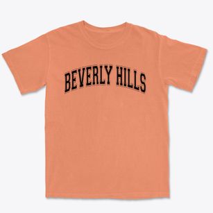 Beverly Hills Elementary School Varsity Arch Premium Heavyweight T-shirt