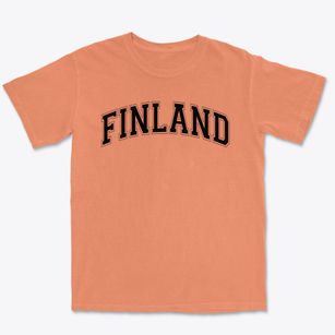 Finland Middle School Varsity Arch Premium Heavyweight T-shirt