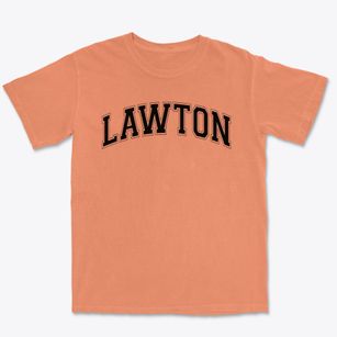 Lawton Christian Elementary School Varsity Arch Premium Heavyweight T-shirt