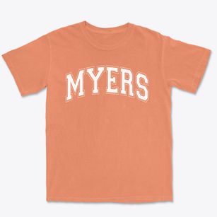 Myers Middle School Varsity Arch Premium Heavyweight T-shirt