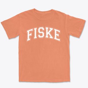 Fiske Elementary School Varsity Arch Premium Heavyweight T-shirt