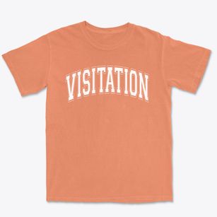 Visitation Elementary School Varsity Arch Premium Heavyweight T-shirt