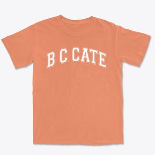 B C Cate Elementary School Varsity Arch Premium Heavyweight T-shirt