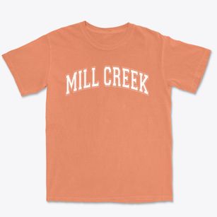 Mill Creek Elementary School Varsity Arch Premium Heavyweight T-shirt