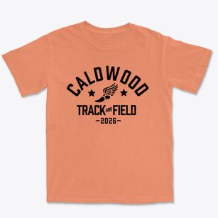 Caldwood Elementary School Track and Field Premium Heavyweight T-shirt