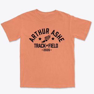 Arthur Ashe Elementary School Track and Field Premium Heavyweight T-shirt