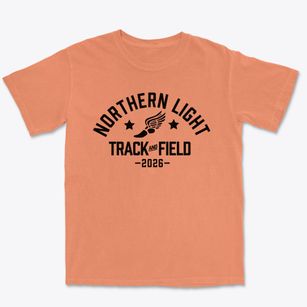 Northern Light School Track and Field Premium Heavyweight T-shirt