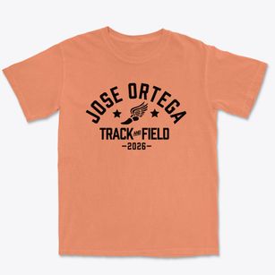 Jose Ortega Elementary School Track and Field Premium Heavyweight T-shirt