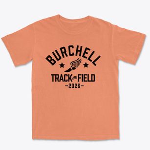 Burchell High School Track and Field Premium Heavyweight T-shirt