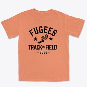 Fugees Academy Track and Field Premium Heavyweight T-shirt
