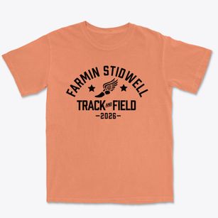 Farmin Stidwell Elementary School Track and Field Premium Heavyweight T-shirt