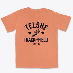 Telshe Yeshiva Chicago Track and Field Premium Heavyweight T-shirt