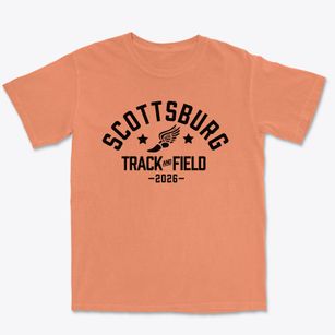 Scottsburg Elementary School Track and Field Premium Heavyweight T-shirt
