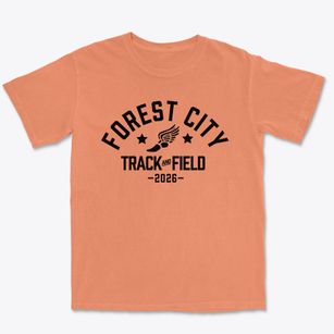 Forest City Elementary School Track and Field Premium Heavyweight T-shirt