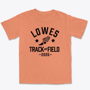 Lowes Elementary School Track and Field Premium Heavyweight T-shirt