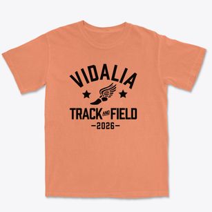 Vidalia High School Track and Field Premium Heavyweight T-shirt
