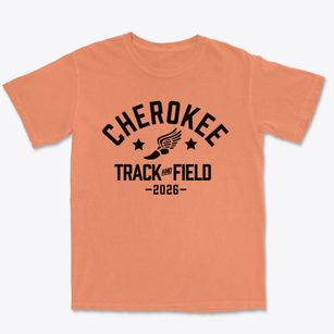 Cherokee Elementary School Track and Field Premium Heavyweight T-shirt