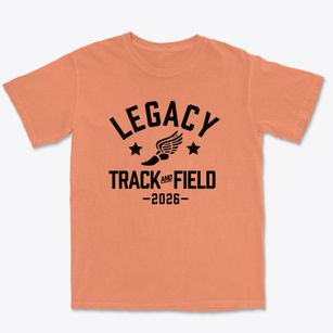 Legacy Homeschool Track and Field Premium Heavyweight T-shirt