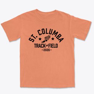 St. Columba Parish In Paxton Track and Field Premium Heavyweight T-shirt