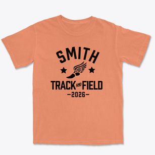 Smith College Campus School Track and Field Premium Heavyweight T-shirt