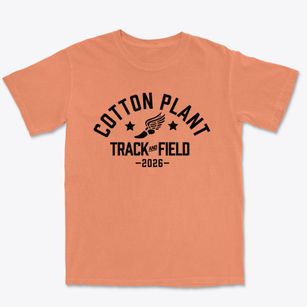 Cotton Plant High School Track and Field Premium Heavyweight T-shirt