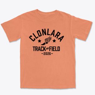 Clonlara Elementary & Secondary School Track and Field Premium Heavyweight T-shirt