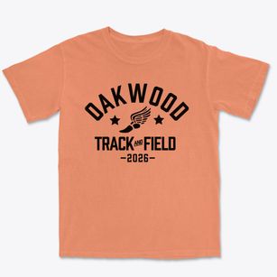 Oakwood Elementary School Track and Field Premium Heavyweight T-shirt