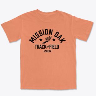 Mission Oak Track and Field Premium Heavyweight T-shirt