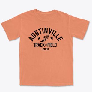 Austinville Elementary School Track and Field Premium Heavyweight T-shirt