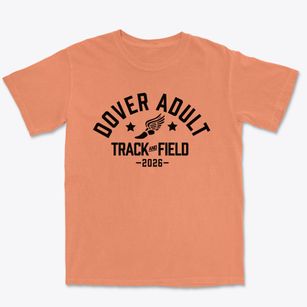 Dover Adult Learning Center Track and Field Premium Heavyweight T-shirt